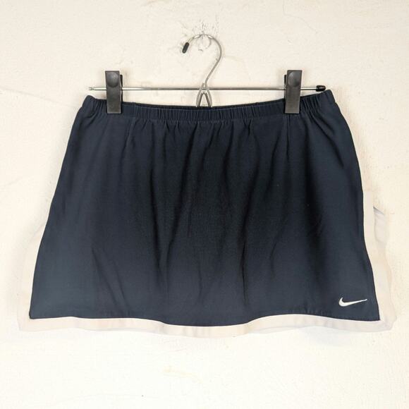 Nike Pants - Nike Athletic Skirt Skort FitDry Navy Blue Sporty Preppy Tennis Golf Medium